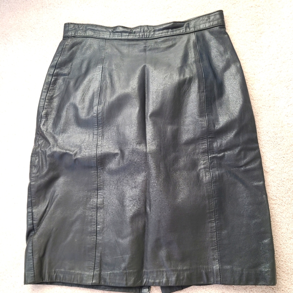 Leather Skirt